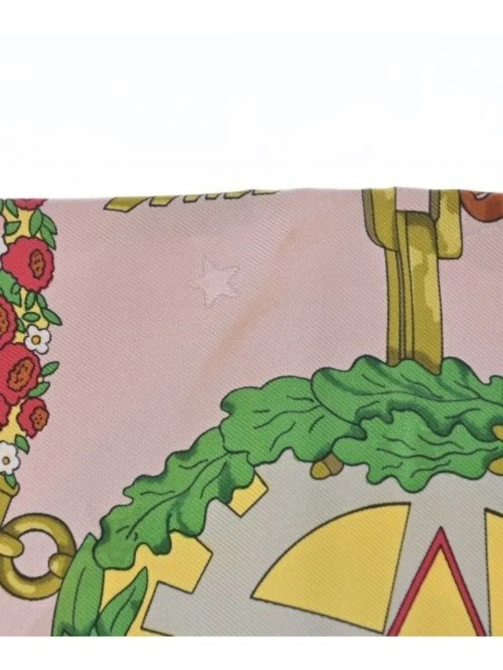 Hermes Bandana Scarf Pink